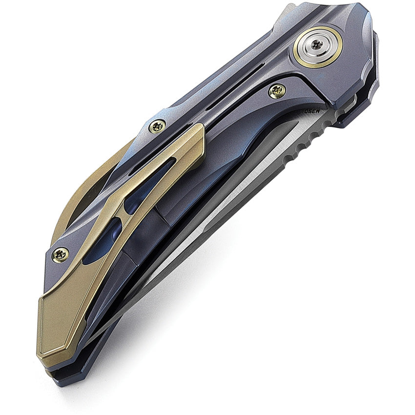 Bestech Knives Vigil Framelock Blue