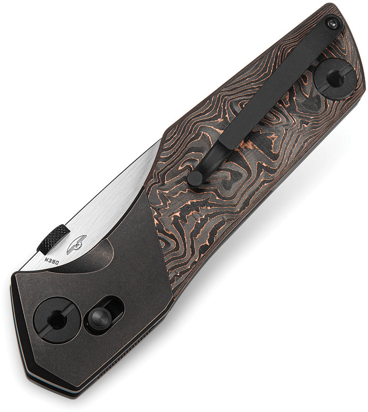 Bestech Knives Cetus Bar Lock Copper CF