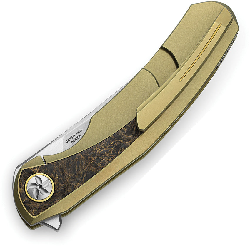 Bestech Knives Sambac Framelock Gold