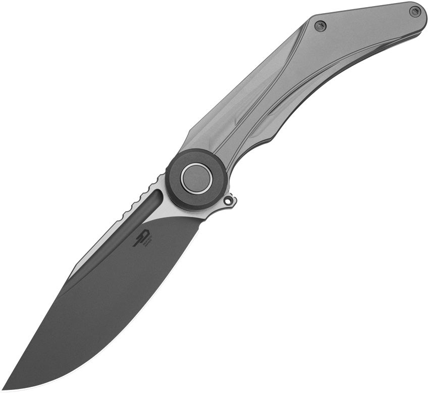 Bestech Knives Seraph Framelock Ti Gray