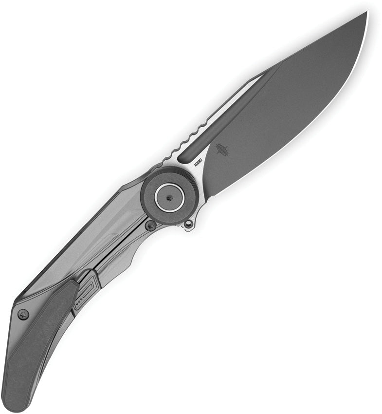 Bestech Knives Seraph Framelock Ti Gray