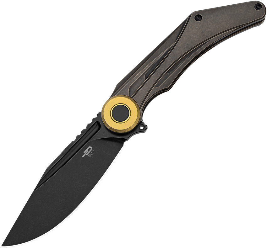 Bestech Knives Seraph Framelock Ti Blk/Brz