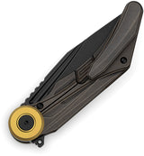 Bestech Knives Seraph Framelock Ti Blk/Brz