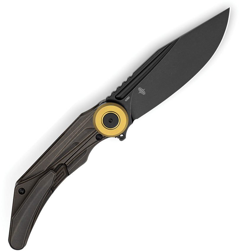 Bestech Knives Seraph Framelock Ti Blk/Brz