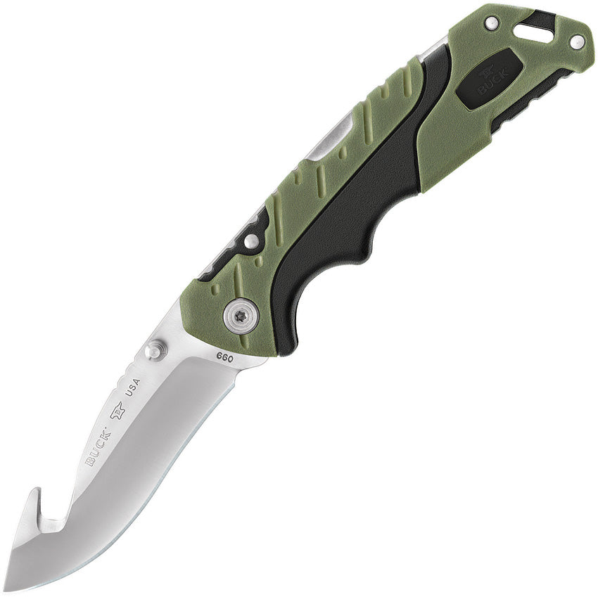 Buck Large Pursuit Guthook Lockback