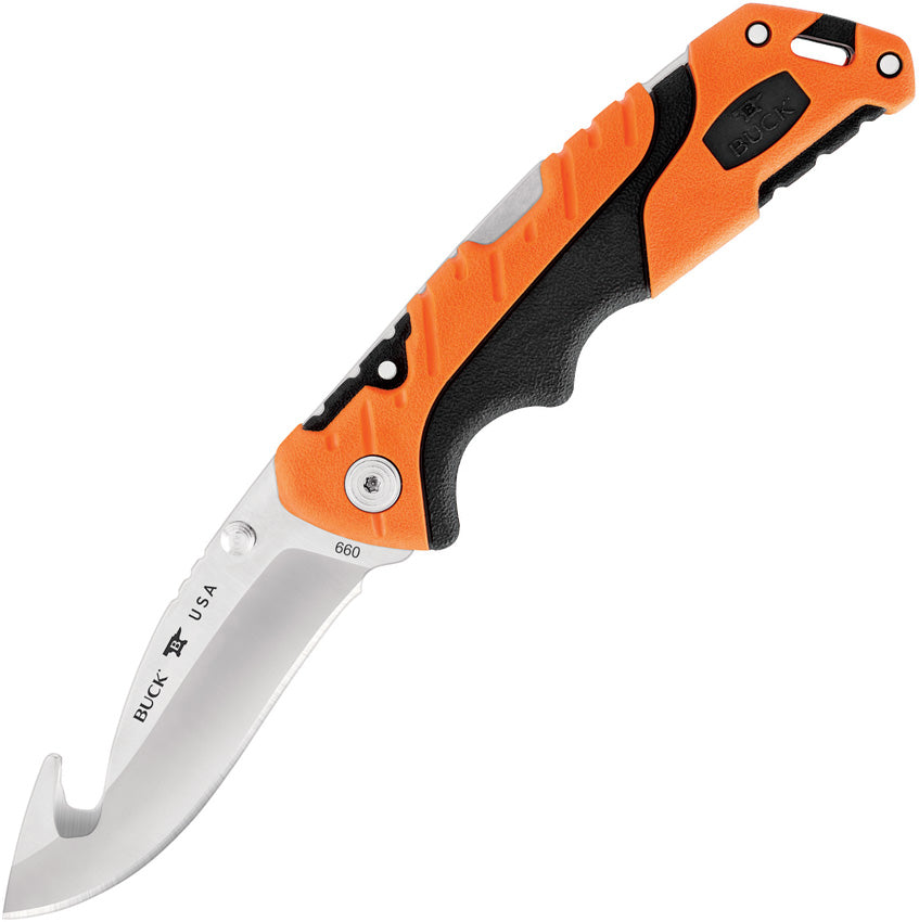 Buck Pursuit Pro Lockback Guthook