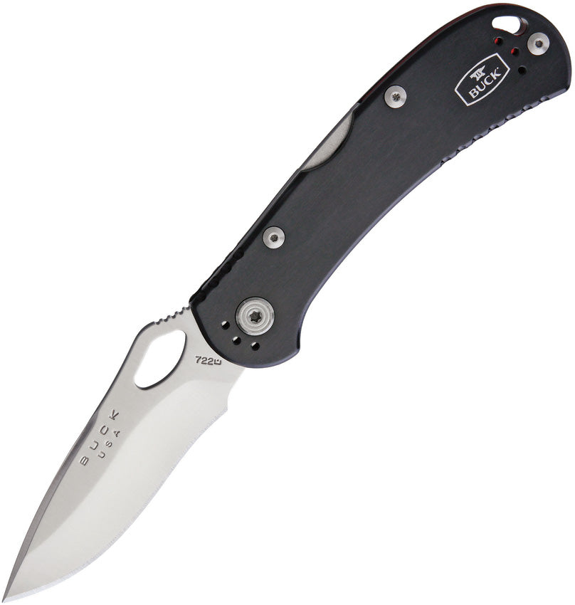 Buck SpitFire Lockback Black