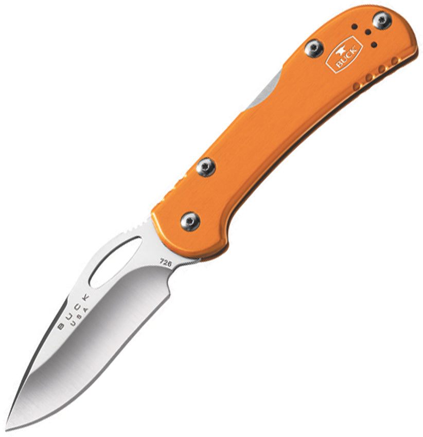 Buck Mini SpitFire Lockback Orange