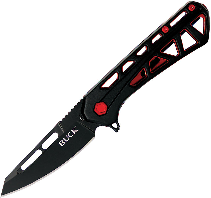 Buck Mini Trace Ops Linerlock Red