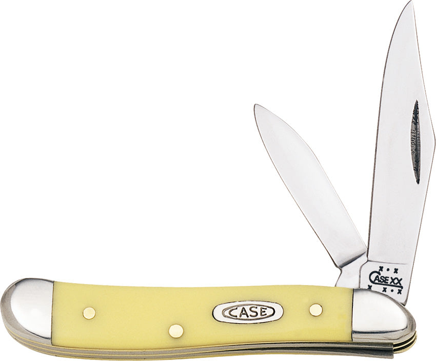 Case Cutlery Peanut Yellow Synthetic