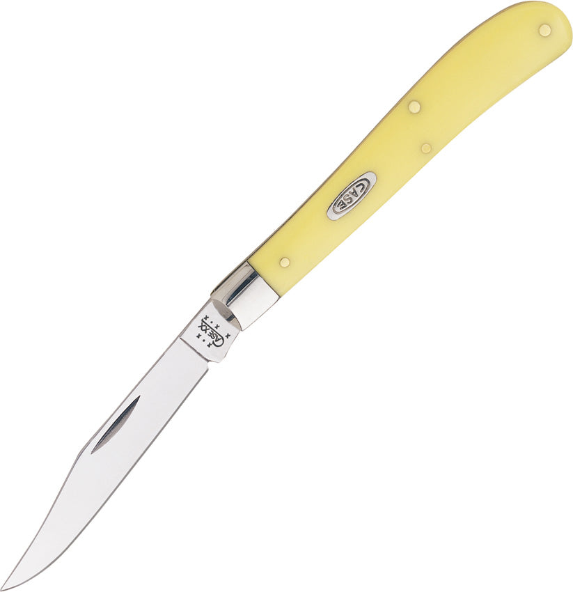 Case Cutlery Slimline Trapper Yellow