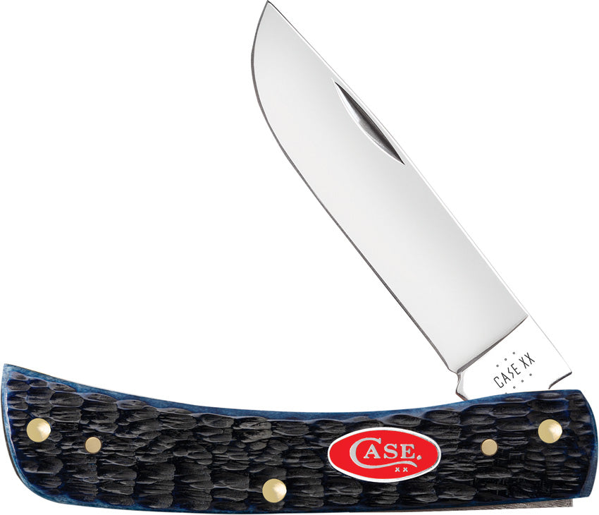 Case Cutlery Sod Buster Jr Navy Bone