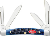 Case Cutlery Small Congress Navy Bone