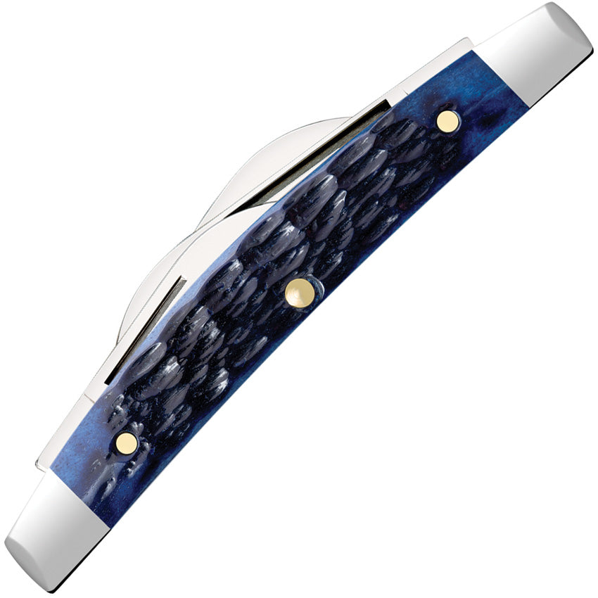 Case Cutlery Small Congress Navy Bone