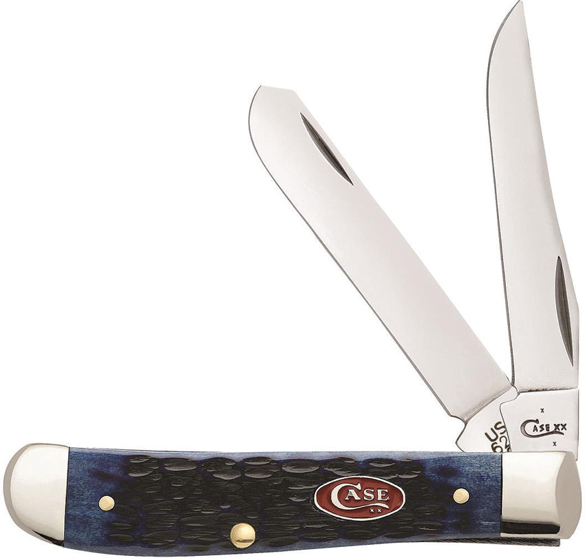 Case Cutlery Mini Trapper Navy Blue Bone