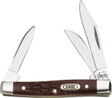 Case Cutlery Small Stockman Brown Delrin