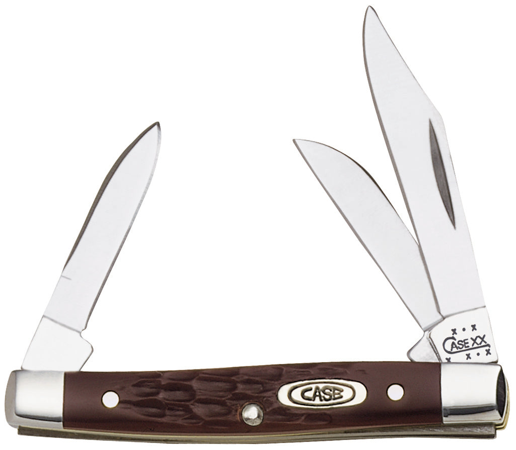 Case Cutlery Small Stockman Brown Delrin