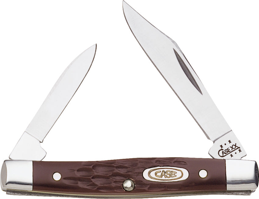 Case Cutlery Small Pen Knife Brown Delrin