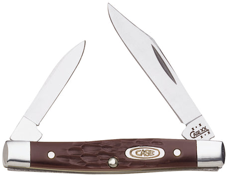 Case Cutlery Small Pen Knife Brown Delrin