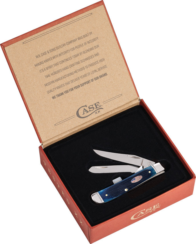 Case Cutlery Mini Trapper Navy Blue