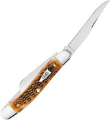 Case Cutlery Med Stockman Burnt Amber