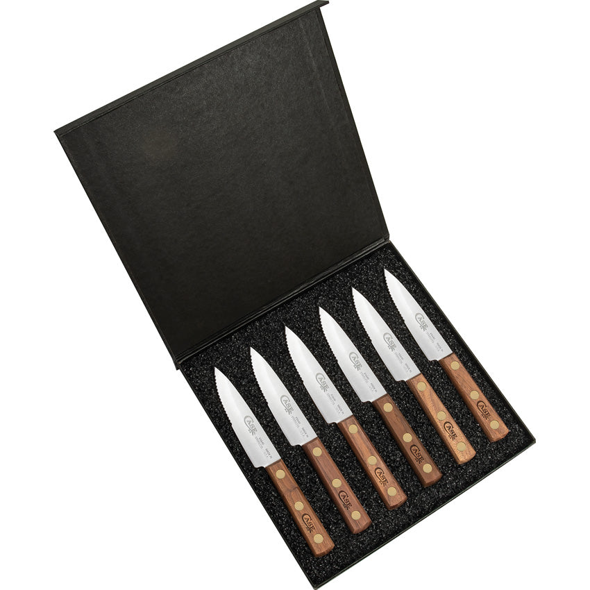 Case Cutlery Steak Knife Set Walnut