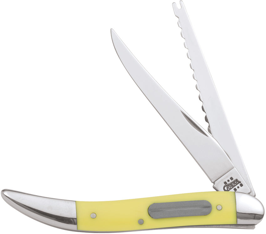 Case Cutlery Fish Knife Yellow