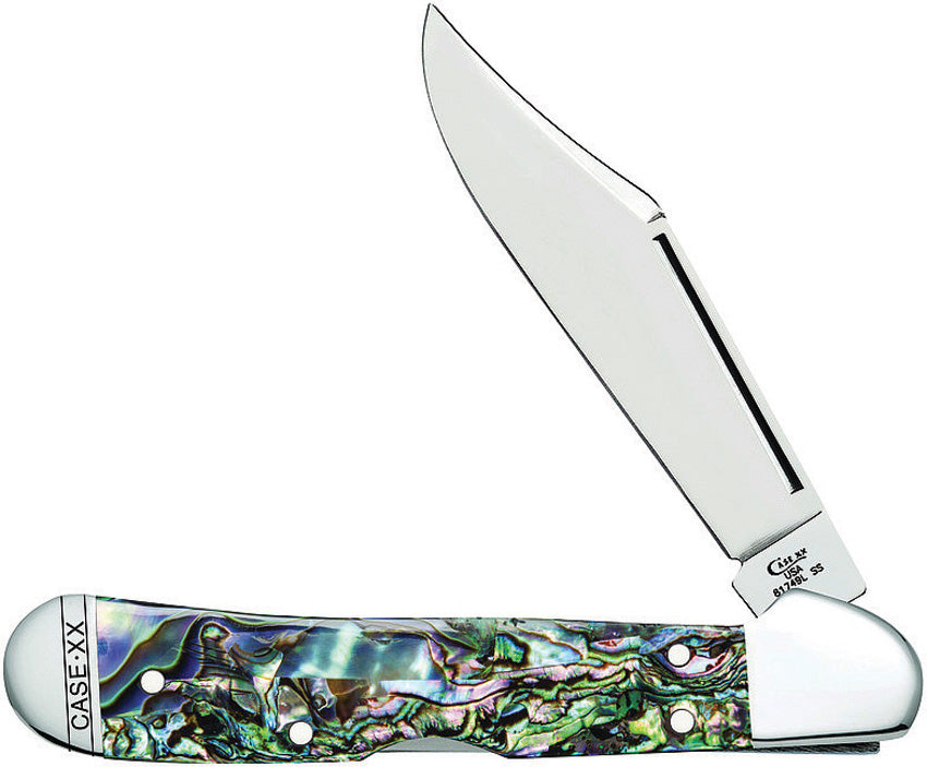 Case Cutlery Mini Copperlock Abalone