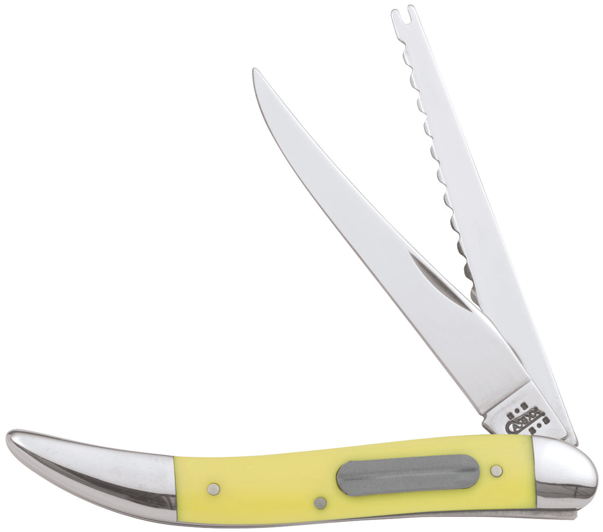 Case Cutlery Fish Knife Yellow