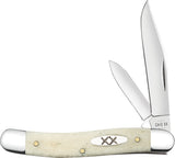 Case Cutlery Natural Bone Medium Texas Jack