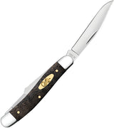 Case Cutlery Stockman Black Curly Oak