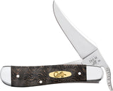 Case Cutlery Black Curly Oak RussLock® (719