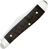 Case Cutlery Peanut Black Curly Oak