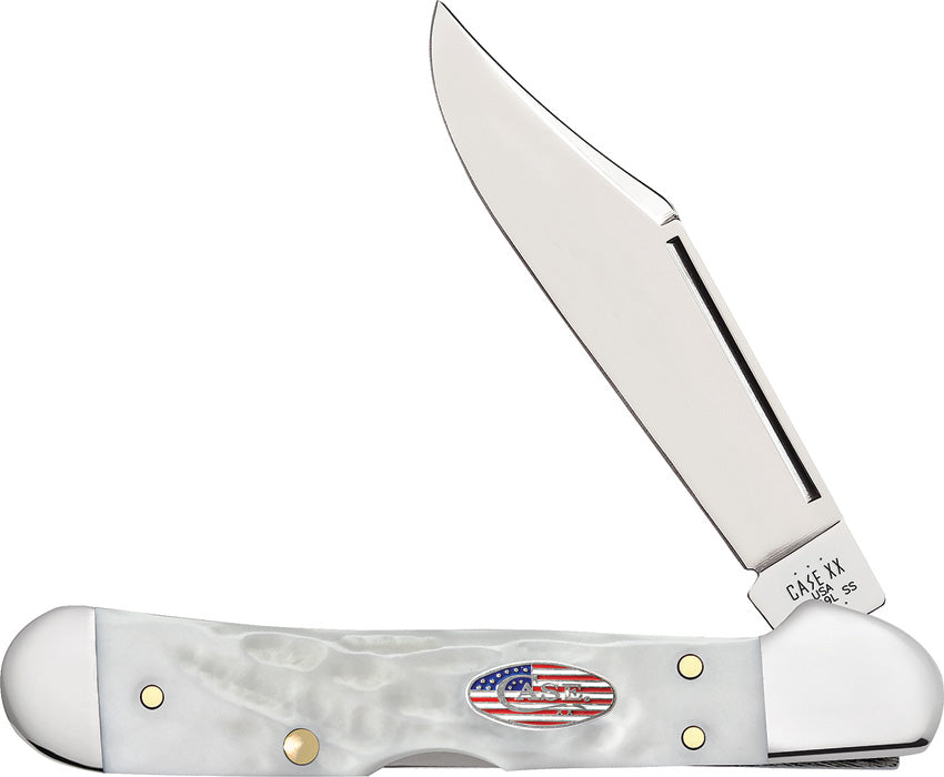 Case Cutlery Copperlock White Synthetic