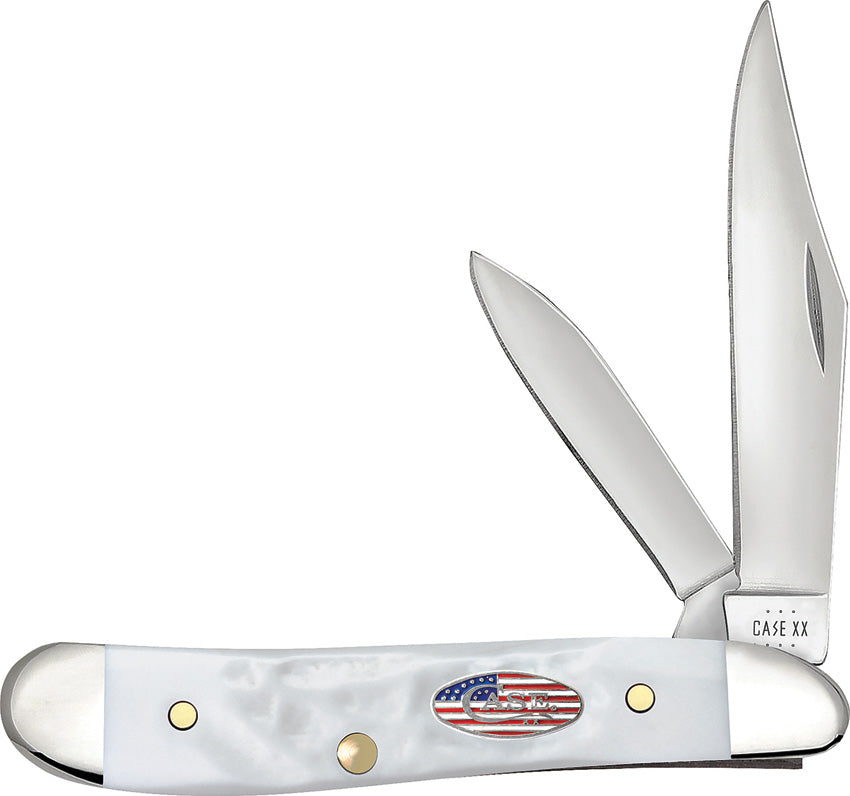 Case Cutlery Peanut White Synthetic