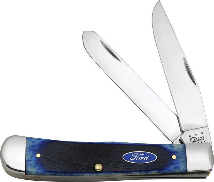 Case Cutlery Ford Trapper Blue Bone