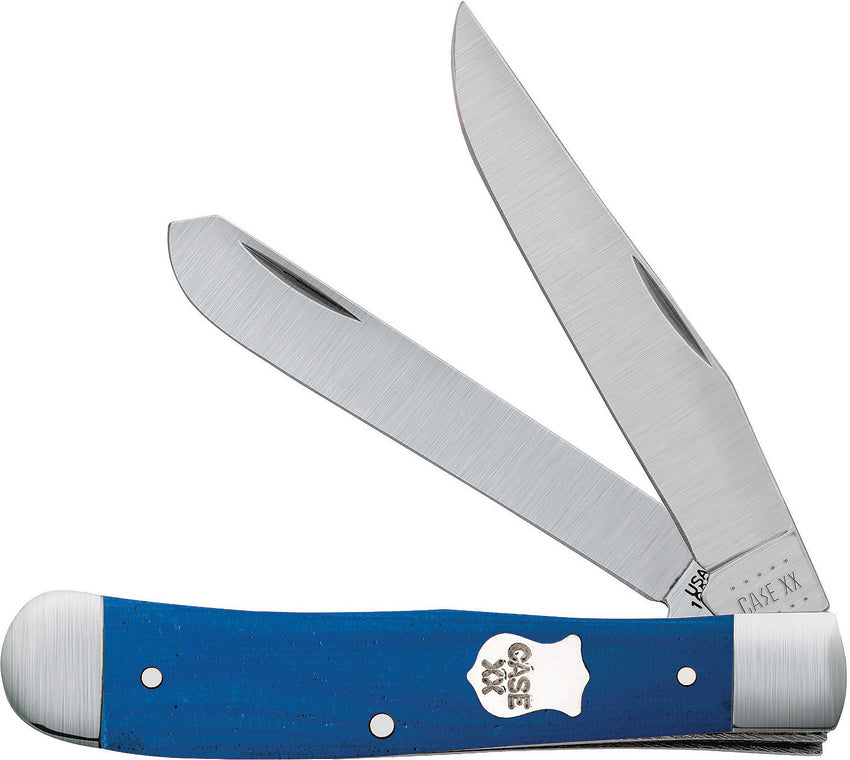 Case Cutlery Trapper Blue G10