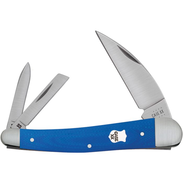 Case Cutlery Seahorse Whittler Blue G10