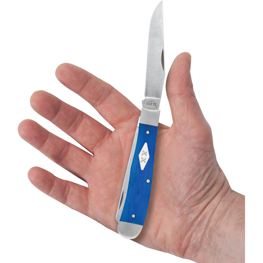 Case Cutlery Trapper Blue G10