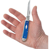 Case Cutlery Mini Trapper Blue G10