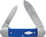 Case Cutlery Canoe Blue G10