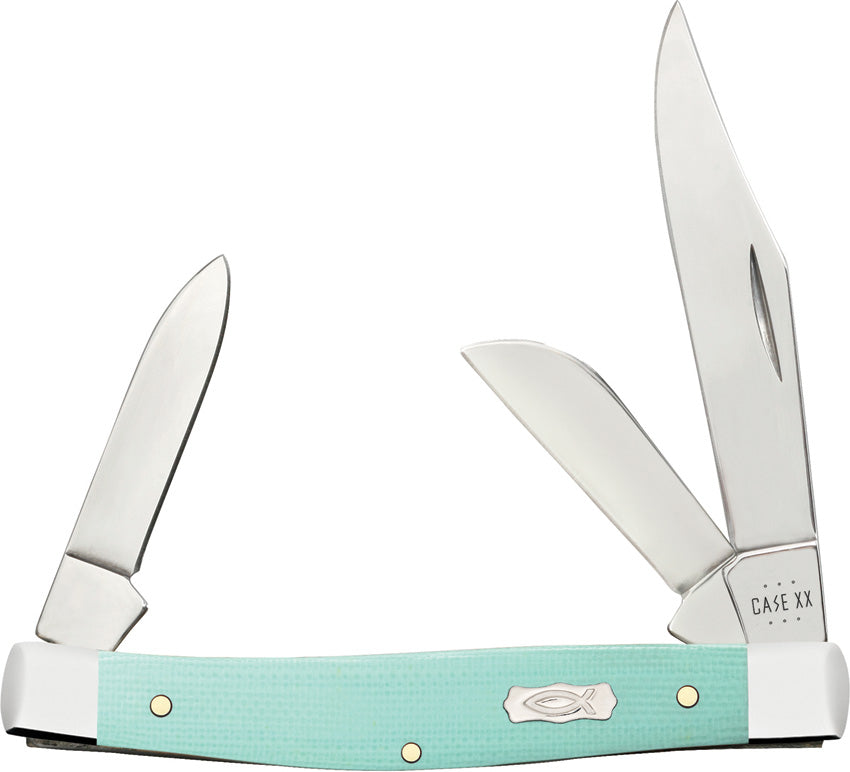 Case Cutlery Stockman Seafoam Green