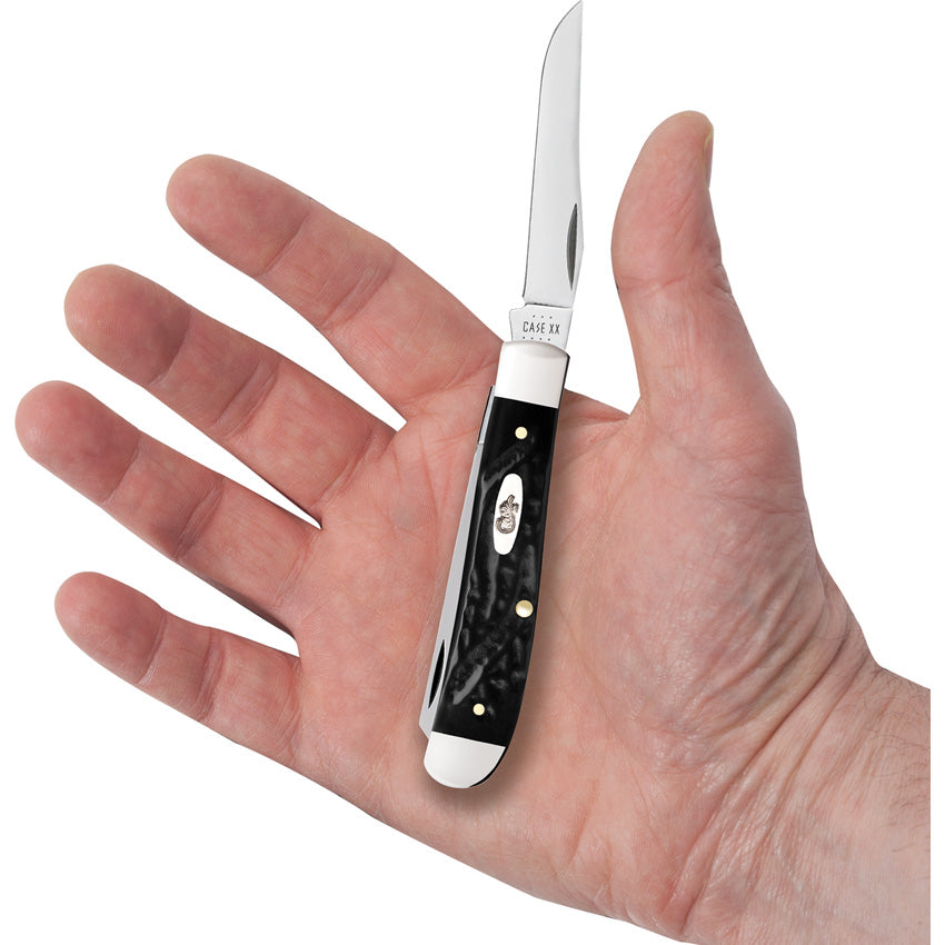 Case Cutlery Mini Trapper Black Synthetic