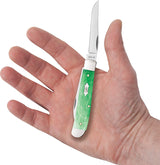 Case Cutlery Mini Trapper Emerald Green