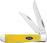 Case Cutlery Mini Trapper Yellow Bone