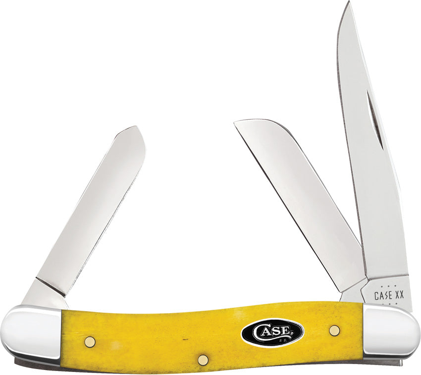 Case Cutlery Med Stockman Yellow Bone