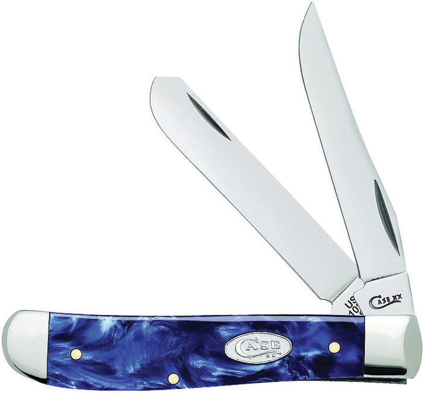 Case Cutlery Mini Trapper Sparxx Blue