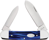 Case Cutlery Canoe Blue Pearl Kirinite