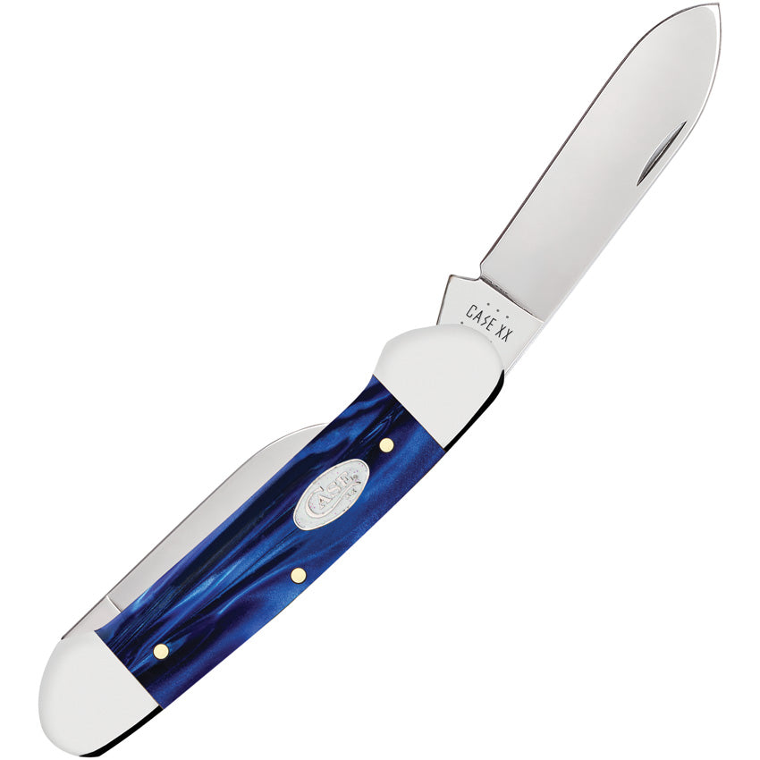 Case Cutlery Canoe Blue Pearl Kirinite