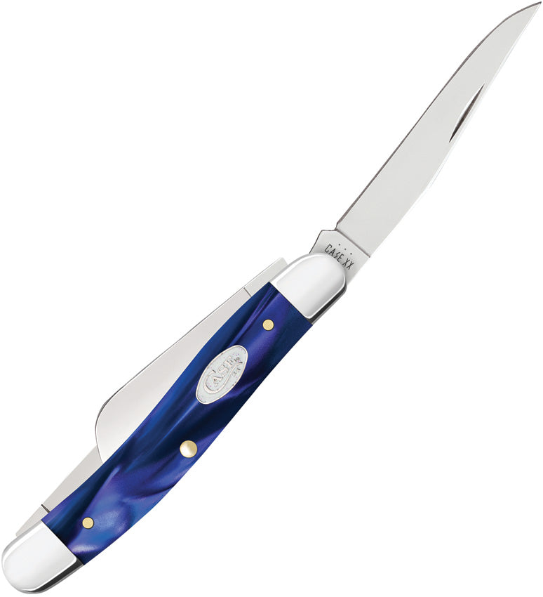 Case Cutlery Stockman Blue Pearl Kirinite